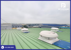 Các loại quạt thông gió mái nhà giúp công trình mát hơn...