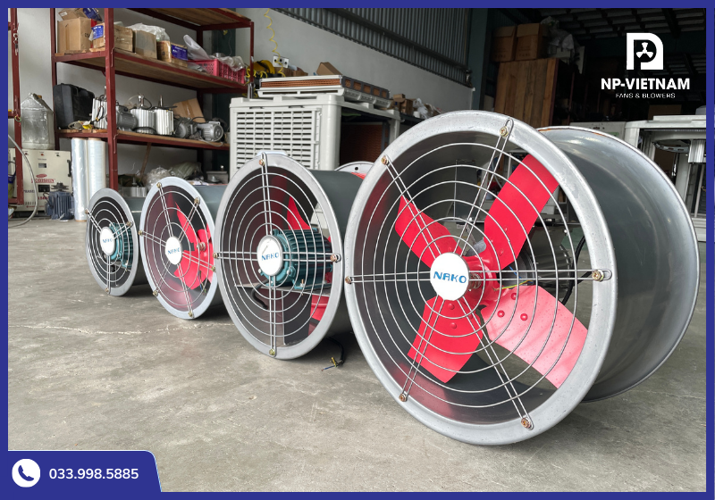 Quạt thông gió tròn NAKO
