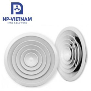 Cửa gió tròn khuếch tán kiểu phân lớp