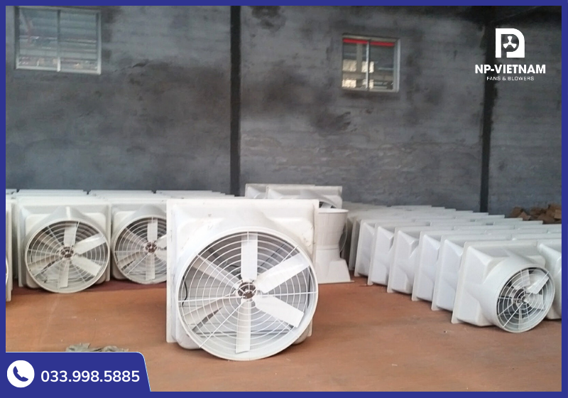 Giá quạt thông gió công nghiệp có thể thay đổi tùy theo thời điểm. Liên hệ HOTLINE 033 998 5885 để cập nhật bẳng giá mới nhất