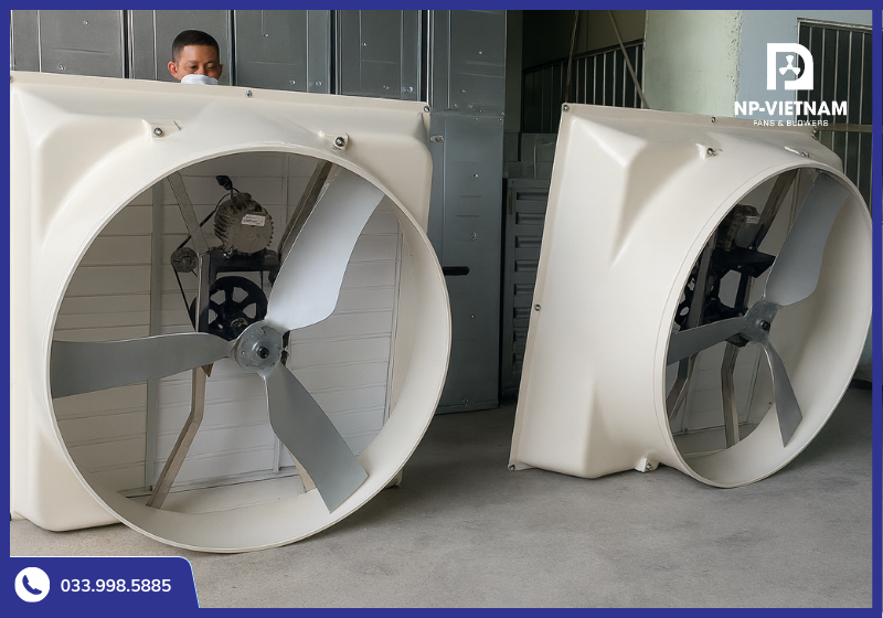 Quạt Composite thường có mức giá cao hơn quạt kẽm thông thường