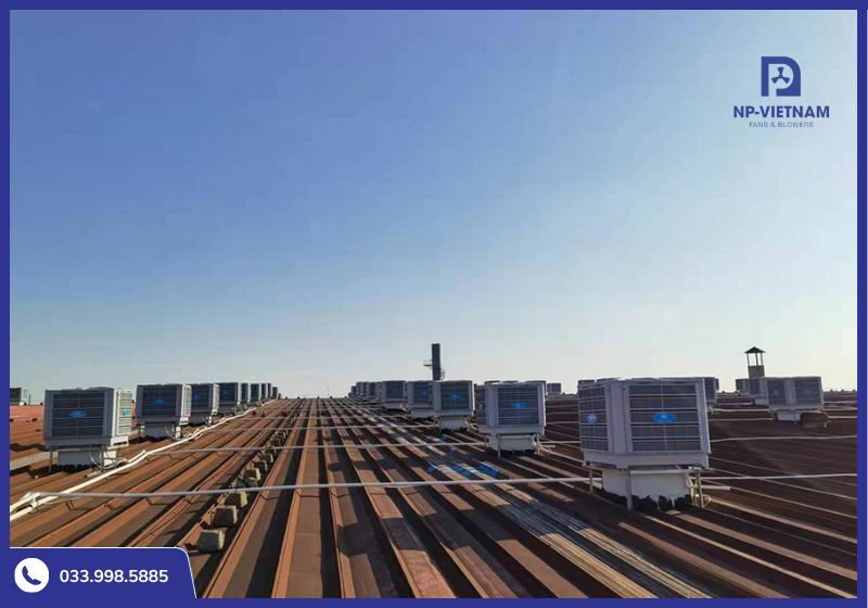 Keruilai KD18 được lắp đặt phổ biến tại nhiều nhà xưởng công nghiệp