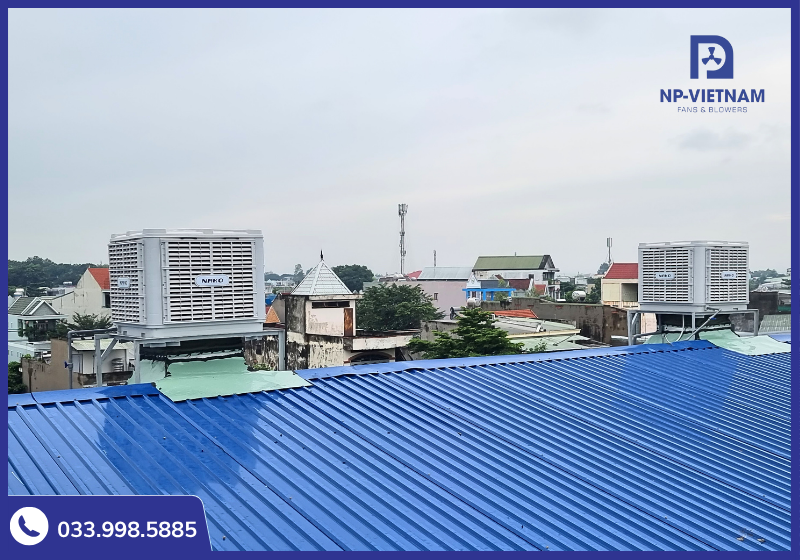 Sản phẩm được ứng dụng làm mát trong nhiều nhà xưởng khác nhau