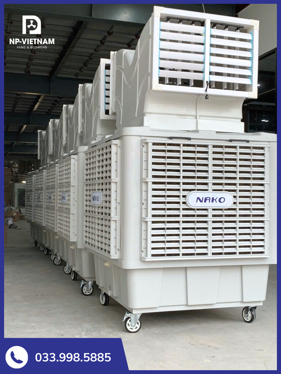 Công ty NP Việt Nam là nhà phân phối chính hãng máy lạnh di động NAKO