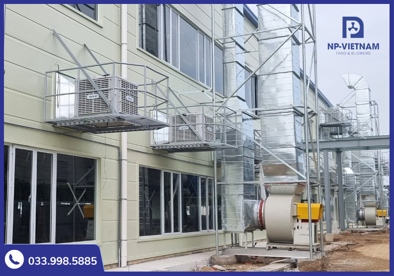 Thiết bị được lắp đặt trong nhiều nhà xưởng quy mô vừa và nhỏ