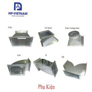 Phụ kiện ống gió vuông