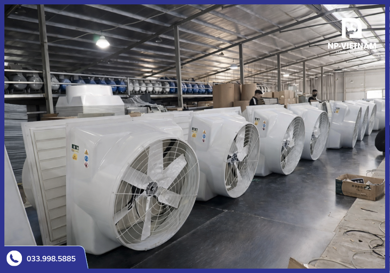 Nên lựa chọn các đơn vị bán quạt uy tín, có chính sách bảo hành rõ ràng