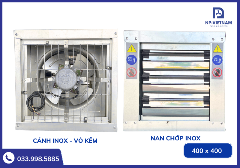 Mặt trước và mặt sau của sản phẩm