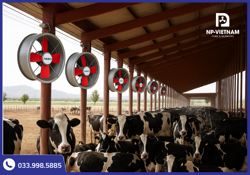 Sản phẩm được ứng dụng phổ biến trong trang trại chăn nuôi bò, heo, gà